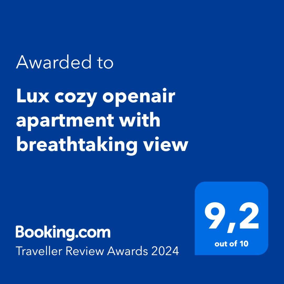 Lux Cozy Openair Apartment With Breathtaking View Ateny Zewnętrze zdjęcie